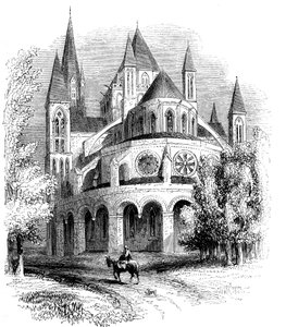 Abbaye aux Hommes, Caen, Normandie, Frankreich von Unbekannt
