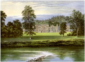 Abbotsford, Roxburghshire, Schottland, Heimat der Familie Scott, um 1880