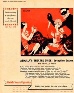 Abdullas Theaterführer: Detektivdrama - Der Abdulla-Teufel, 1939 von Unbekannt