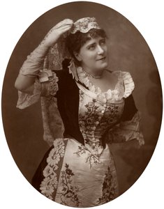 Ada Cavendish, britische Schauspielerin, 1882 von Unbekannt