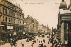 Adderley Street, Kapstadt, um 1900