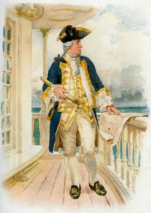 Admiral, 18. Jahrhundert, um 1890-1893 von Unbekannt