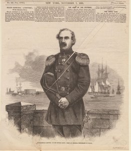 Admiral Stepan Stepanovich Lesovsky 1816-1866 in New York, 1863 von Unbekannt