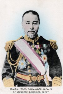 Admiral Togo, Oberbefehlshaber der japanischen Kombinierten Flotte, um 1903-1905 von Unbekannt