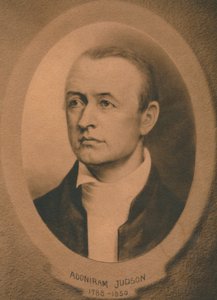 Adoniram Judson, Jr., amerikanischer Kongregationalist und später baptistischer Missionar