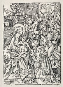 Anbetung der Könige, um 1500