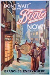 Werbung für Boots the Chemists, 1924