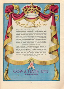 Werbung für Cow & Gate Ltd., 1951 von Unbekannt