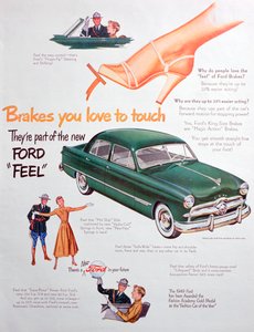 Werbung für Ford-Autos, 1949 von Unbekannt