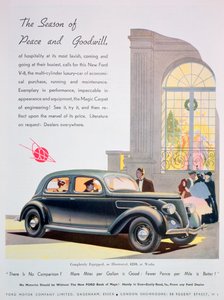 Werbung für Ford-Autos