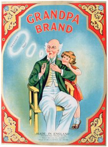 Werbung für Grandpa Brand Pfeifentabak von Unbekannt