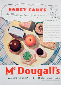 Werbung für McDougalls Mehl, 1935 von Unbekannt