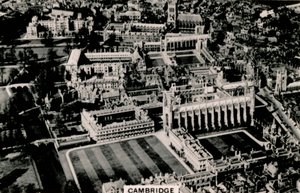 Luftaufnahme von Cambridge, 1939