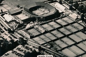 Luftaufnahme von Wimbledon, 1939