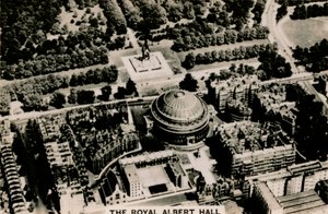 Luftaufnahme der Royal Albert Hall, 1939