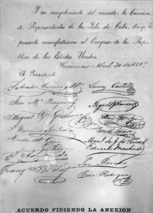 Vereinbarung zur Annexion, 1869, 1920er Jahre von Unbekannt
