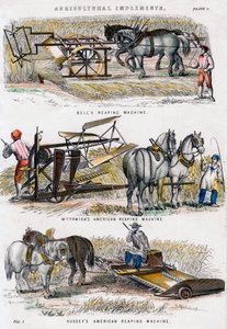 Landwirtschaftliche Geräte, 19. Jahrhundert
