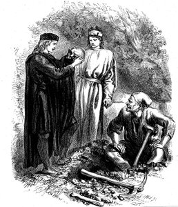 Ach, armer Yorick! Ich kannte ihn, Horatio, ca. 1850 von Unbekannt