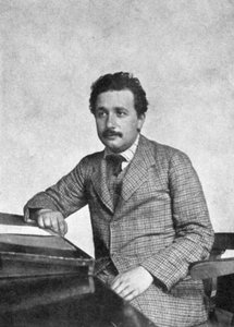 Albert Einstein 1879-1955, deutsch-schweizerischer Mathematiker und theoretischer Physiker, 1905