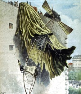 Alberto Santos-Dumont, brasilianischer Luftfahrtpionier, erfolgloser Versuch beim Deutsch-Preis, 1873-1932 von Unbekannt