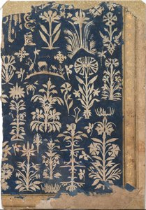 Albumseite mit Scherenschnitt-Dekoration, ca. 1625-50 von Unbekannt