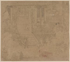 Album mit daoistischen und buddhistischen Themen: Könige der Hölle: Blatt 37, 1200er