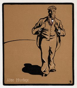 Alec Hurley 1871-1913, Music-Hall-Star, späte 19. Jahrhundert von Unbekannt