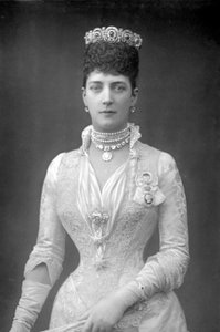Alexandra 1844-1925, Königin-Gemahlin von König Edward VII. von Großbritannien, ca. 1890 von Unbekannt