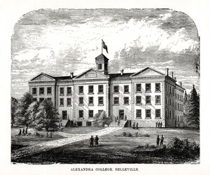 Alexandra College, Belleville, Ontario, Kanada, 19. Jahrhundert