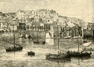 Algier vom Meer aus von Unbekannt