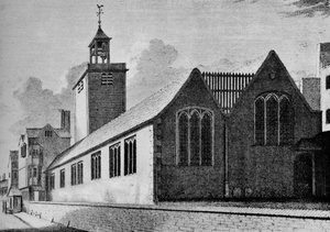 All Hallows Kirche, London Wall, City of London, um 1901-1906 von Unbekannt