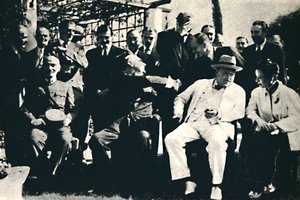Alliierte Führer konferieren in Kairo, November 1943