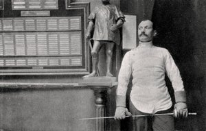 Alphonse Kirchoffer, französischer Fechter, 1904