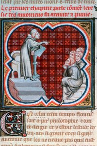 Amalric von Bena lehrt, ca. 1200, 1375-1379