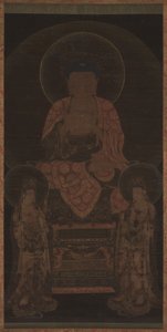 Amitabha-Triade von Unbekannt