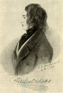 Ein frühes Porträt von Dickens, 1841, 1910