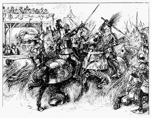 Ein englisches Turnier, 1909