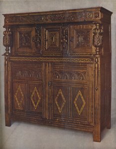 Eichenhofschrank aus der Regierungszeit von James I, um 1615, 1936