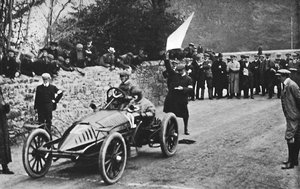 Ein früher Wolseley auf der Isle of Man 1904, 1904, 1937