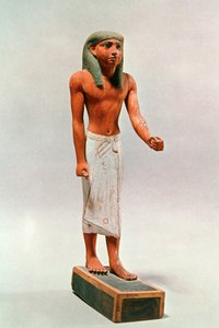 Antike ägyptische Figur eines Kaufmannsdignitärs