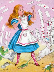 Und dann erhob sich das ganze Rudel in die Luft, ca. 1900