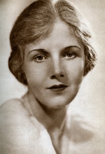 Ann Harding, amerikanische Schauspielerin, 1933