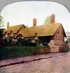 Ann Hathaways Cottage, Stratford-upon-Avon, Warwickshire, frühes 20. Jahrhundert