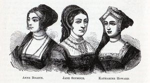 Anne Boleyn. Jane Seymour. Katharine Howard, 1882