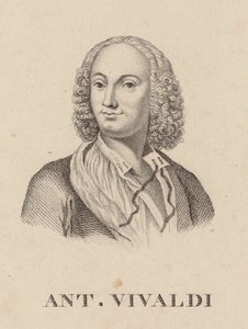 Antonio Vivaldi 1678-1741 von Unbekannt