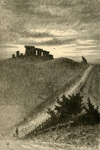 Zugang zu Stonehenge von Osten, 1898