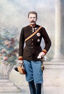 Erzherzog Franz Ferdinand von Österreich, spätes 19. - frühes 20. Jahrhundert