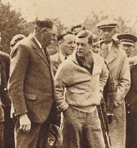 Leidenschaftlicher Golfer, 1937