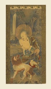 Arhat, Japanisch, späte Kamakura-Periode, 14. Jahrhundert, 1886 von Unbekannt