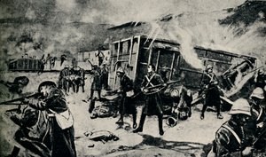 Gepanzerter Zug bei Estcourt überfallen, November 1899, 1945